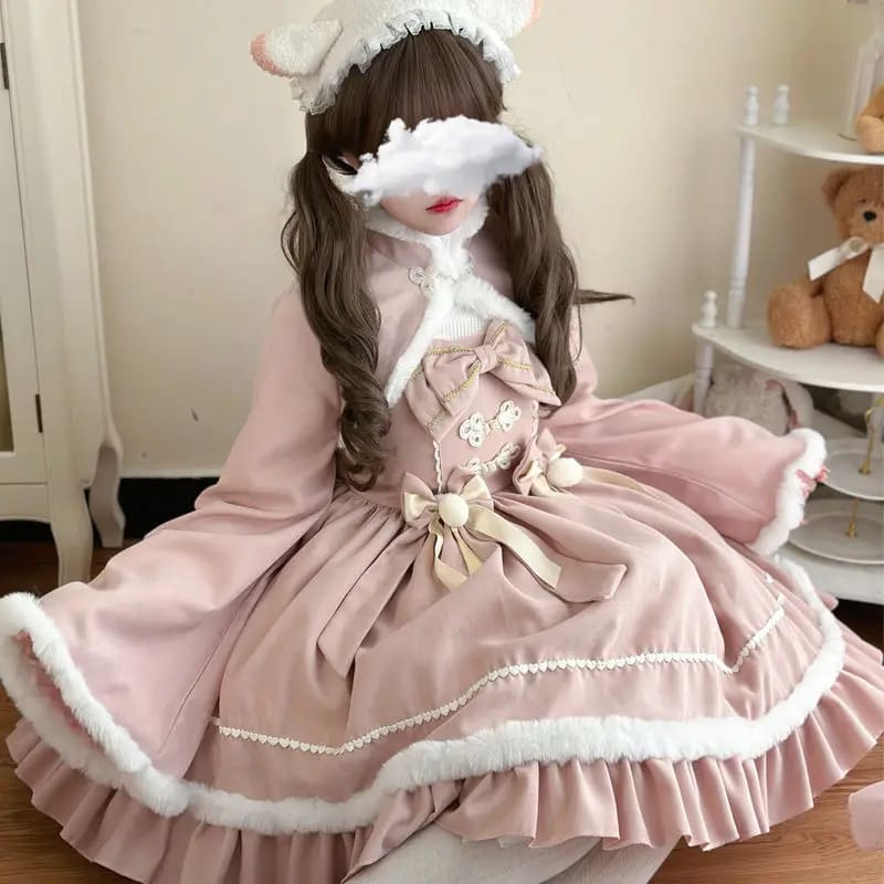 Cozy Winter Wonderland Dress - Image 2