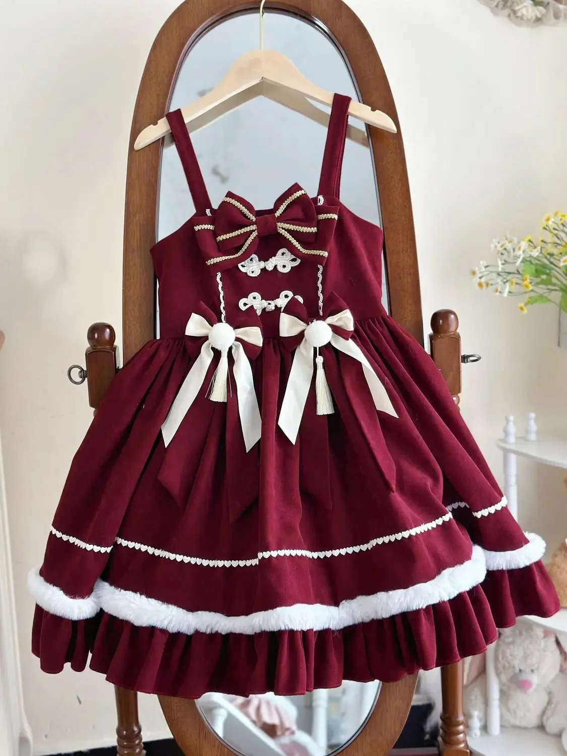 Cozy Winter Wonderland Dress - Image 6