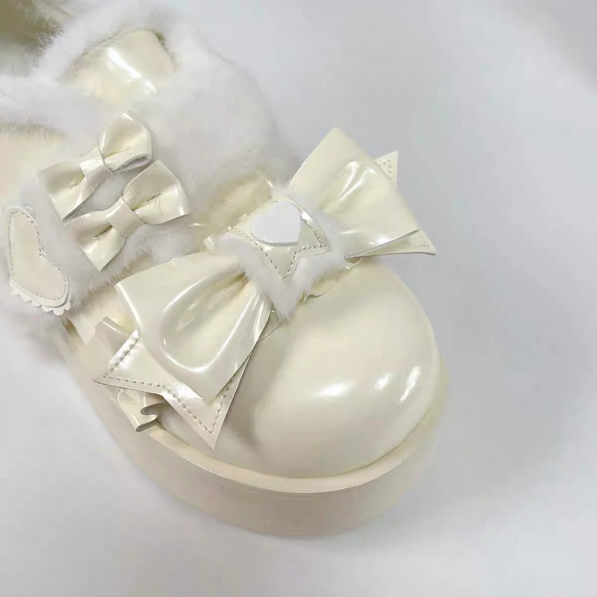 Cream Cake Dolly Platform Shoes - Image 2