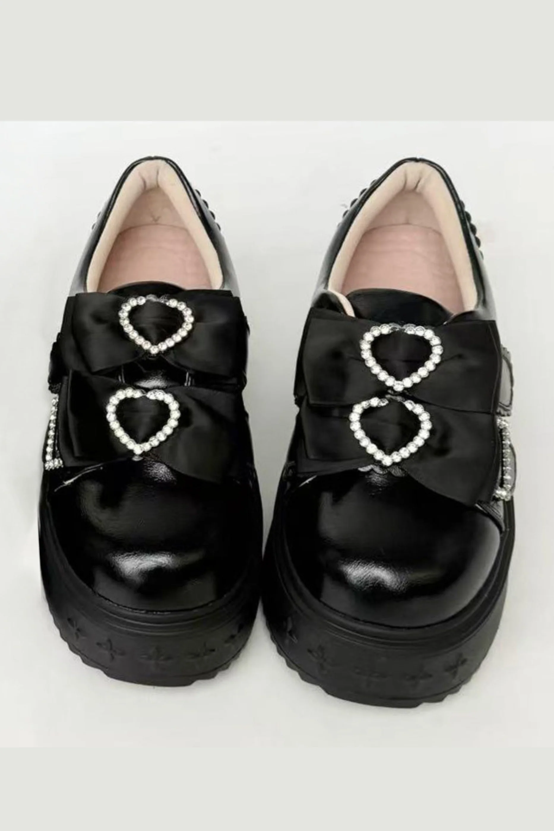 Ribbon Heart Platform Shoes - Image 6
