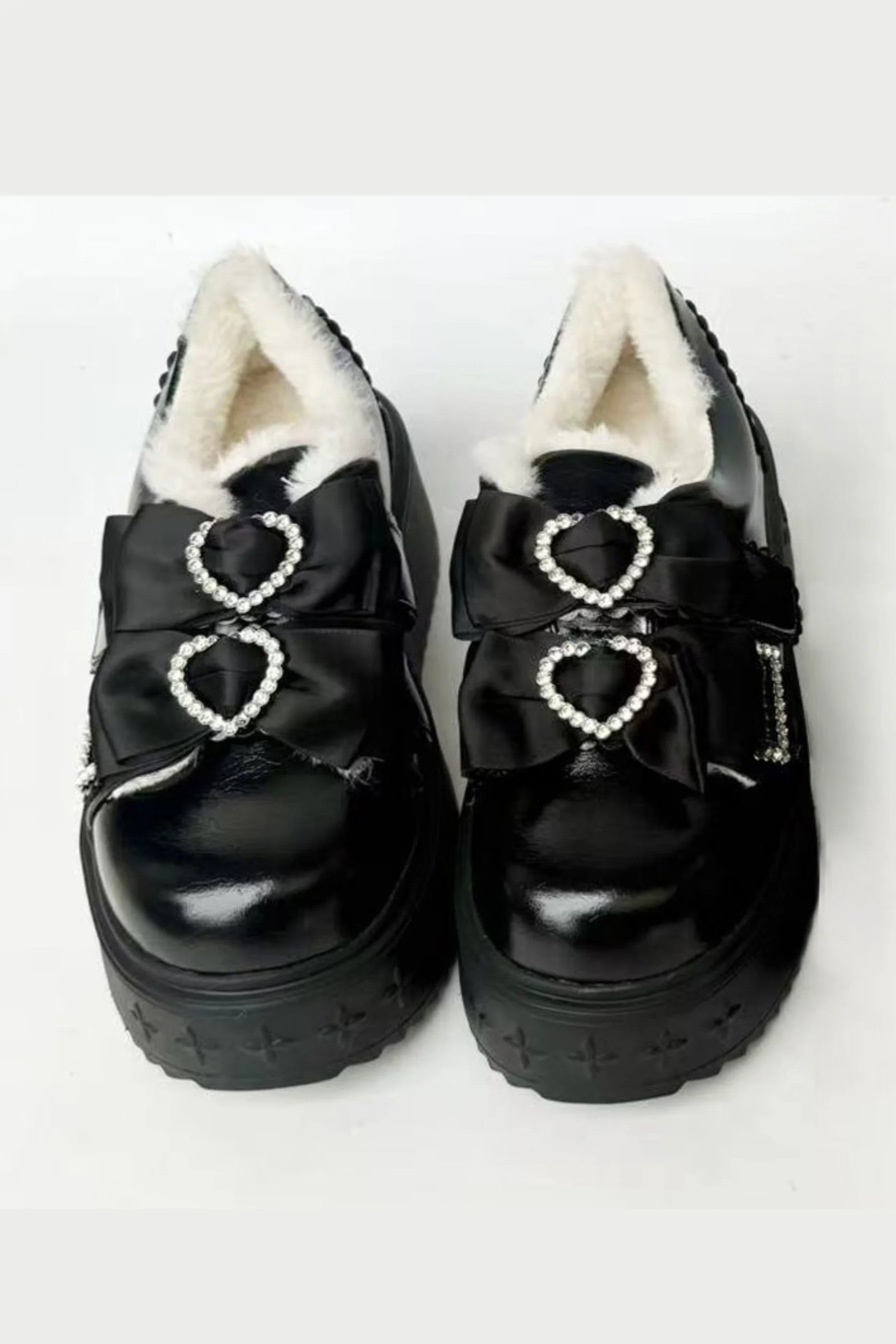 Ribbon Heart Platform Shoes - Image 9