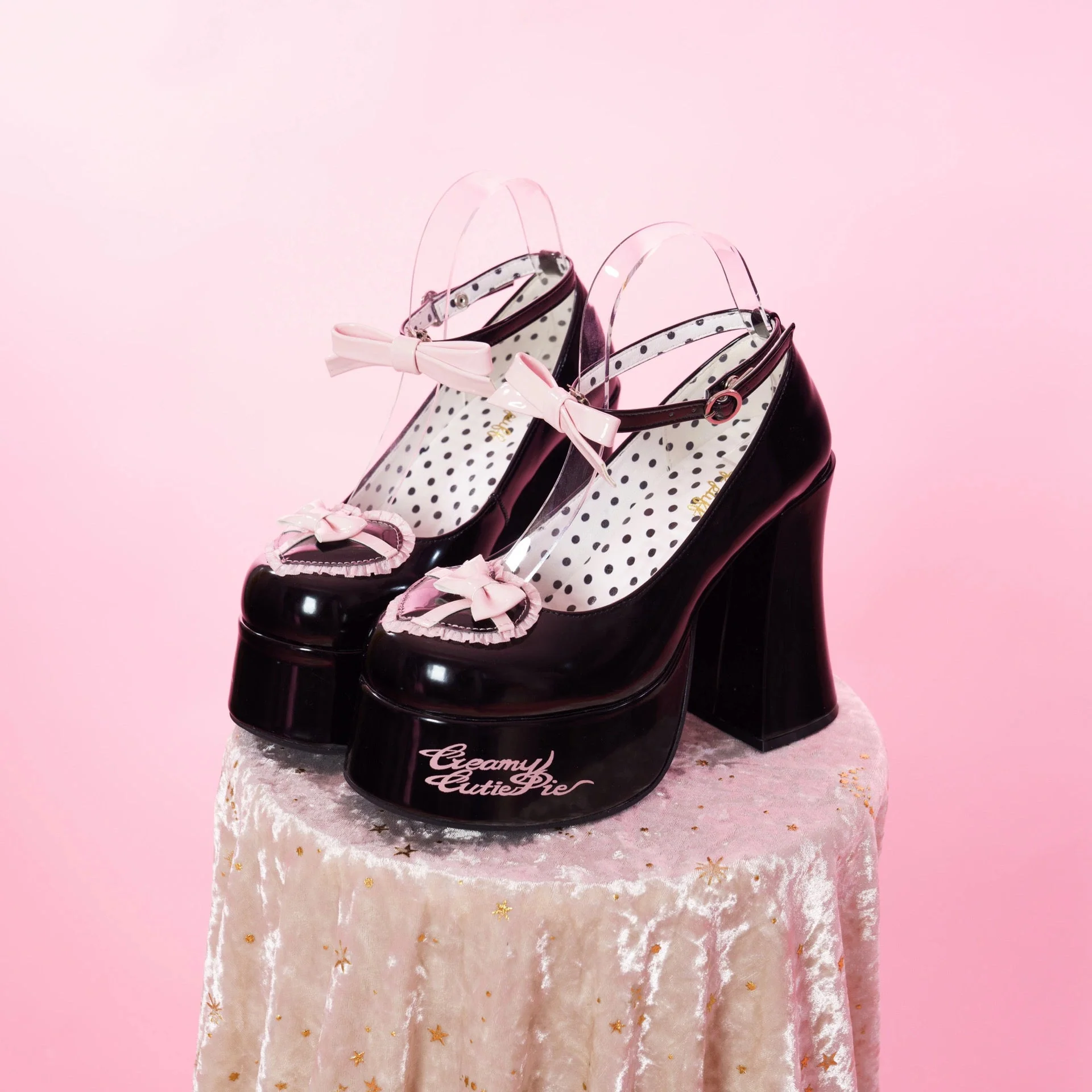 Creamy Cutie Pie High Heels - Image 28