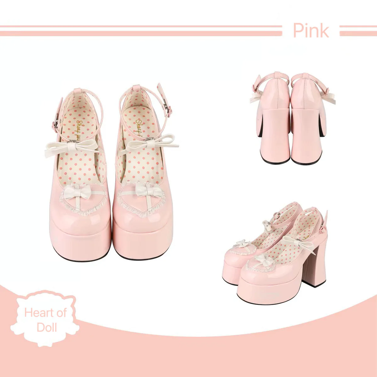 Creamy Cutie Pie High Heels - Image 4