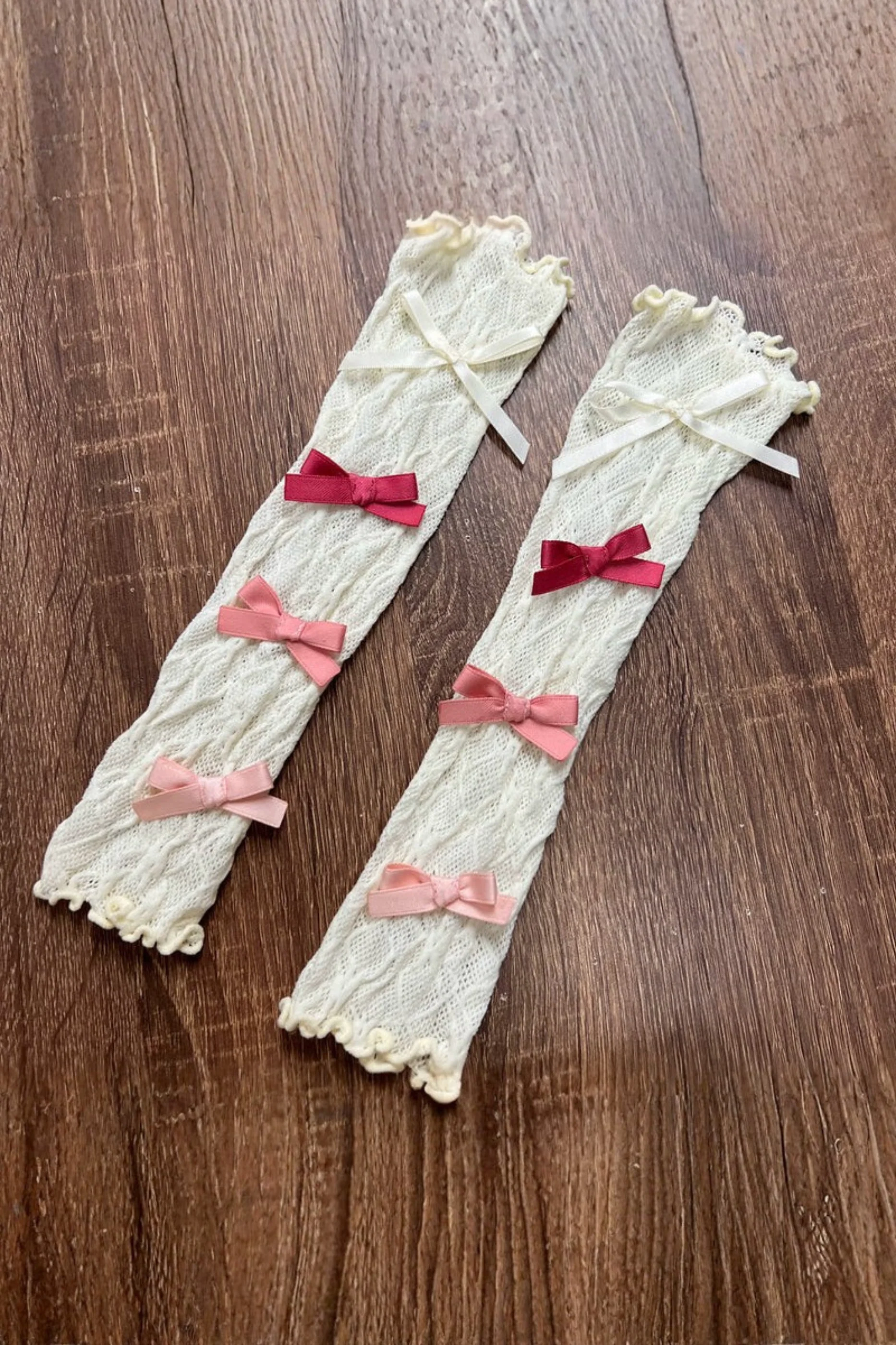 Scarlet Heartbeat Sleeveless Dress + Sleeves + Headband + Leg Warmers - Image 36