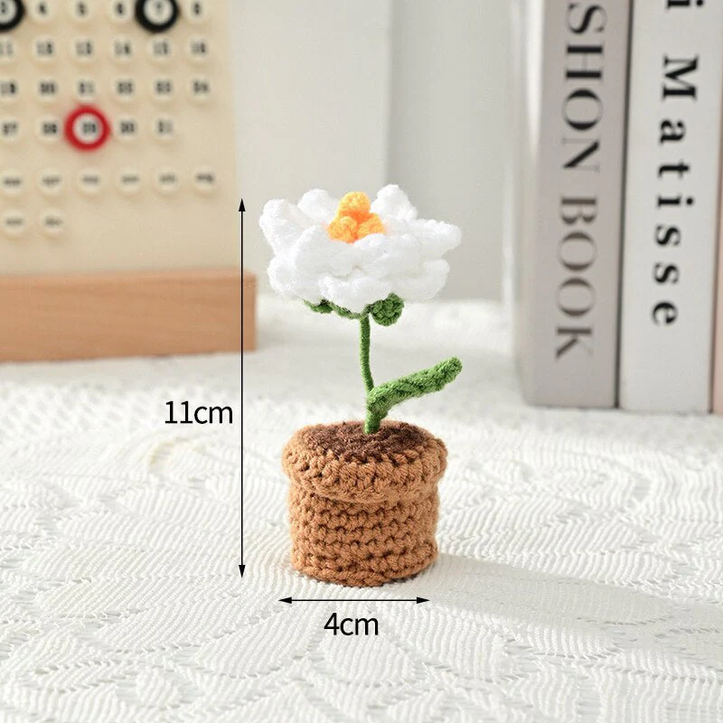 Crochet Flower Pots - Image 11