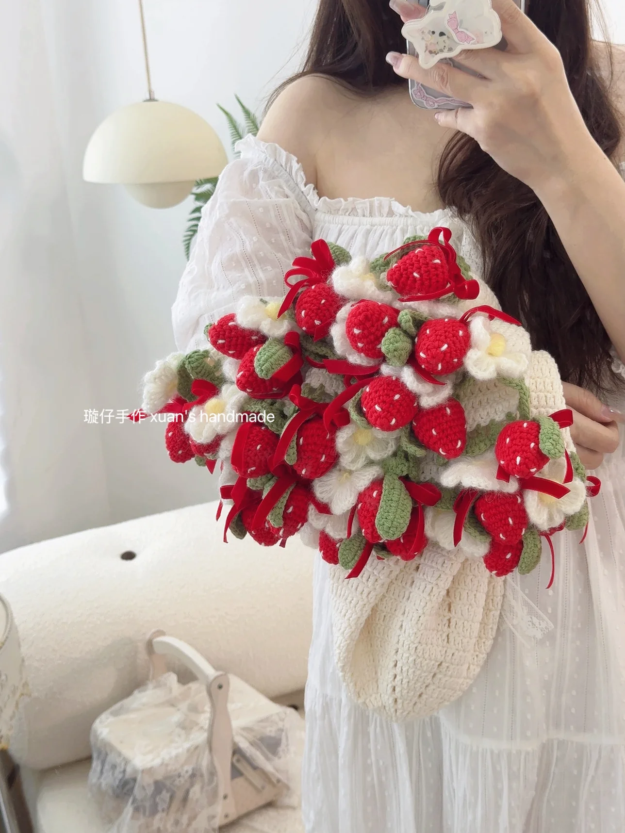Crochet Handmade DIY Little Berry Blanket - Image 4