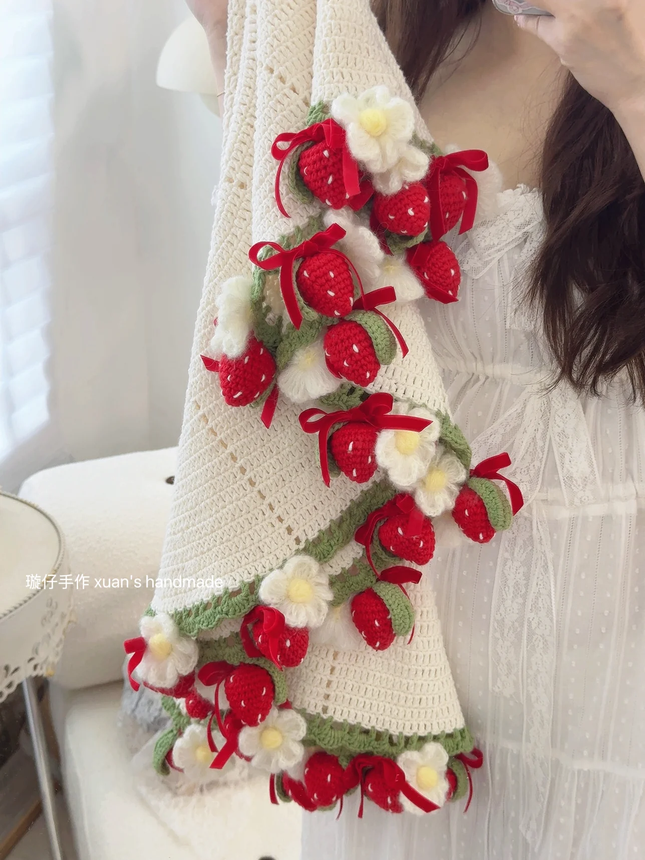 Crochet Handmade DIY Little Berry Blanket - Image 6