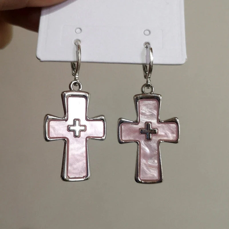 Cross Earrings - Image 3