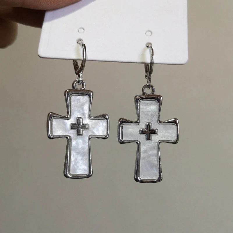 Cross Earrings - Image 4