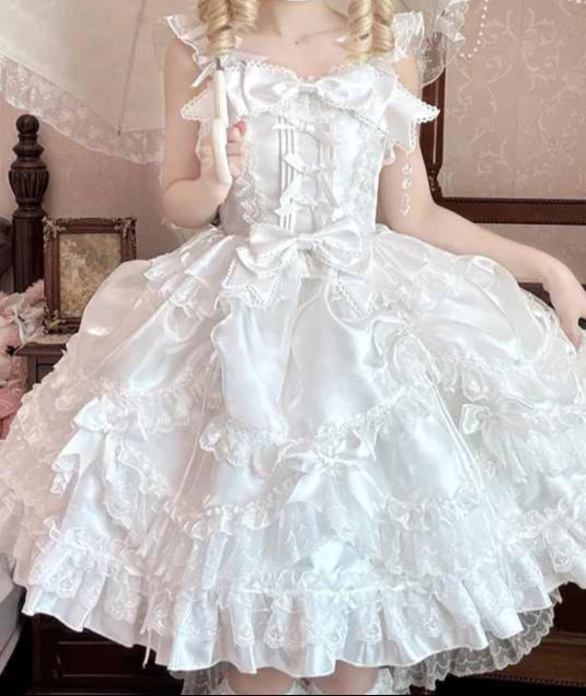 Crystal JSK Flower Lolita Dress - Image 3