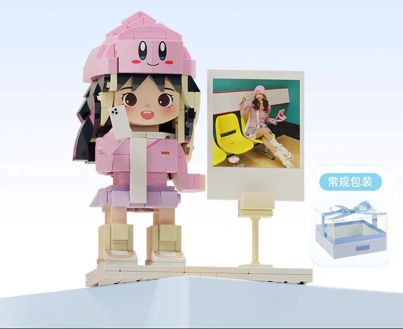 custom building block portrait - Image 13