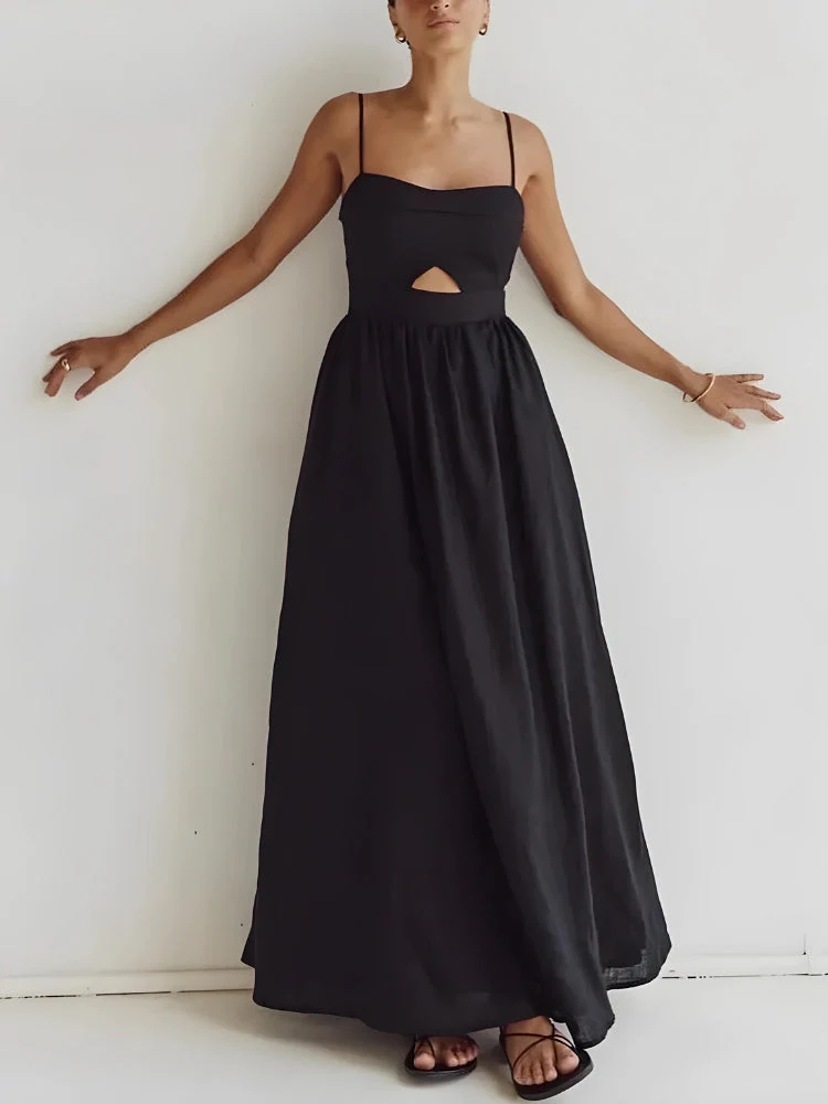 Cut Out Slit Maxi Dress - Image 3