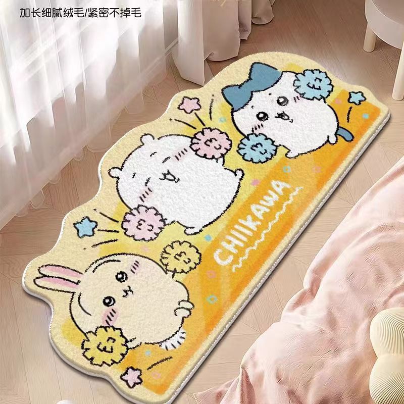 cute bedside imitation cashmere floor mat carpet - Image 6