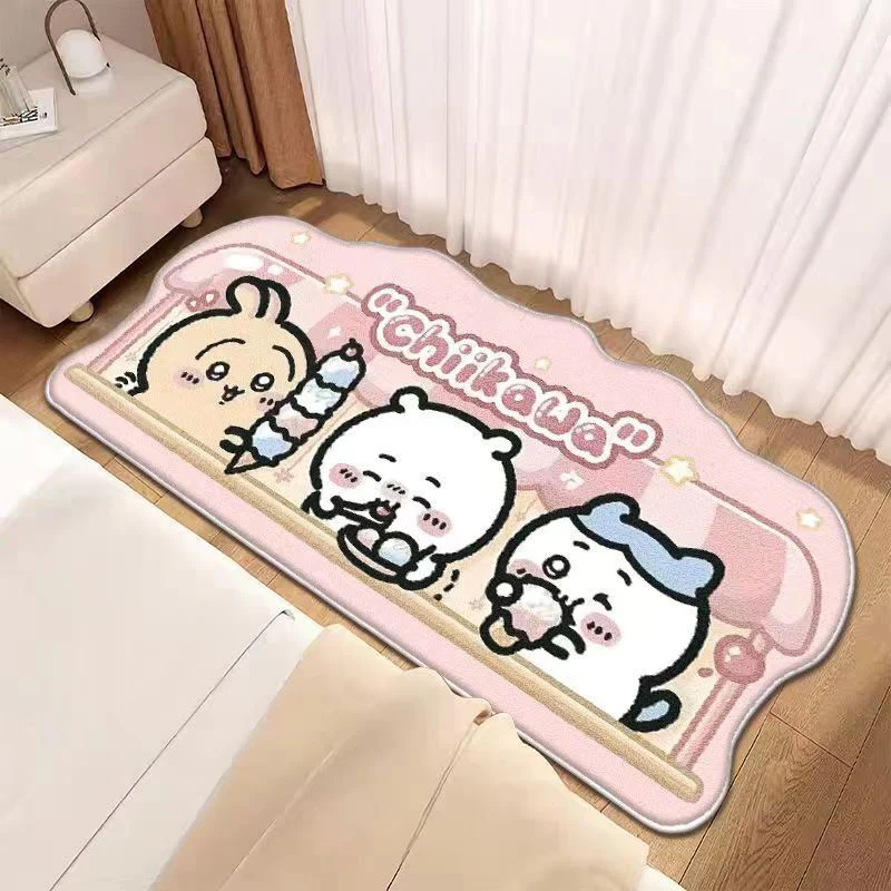 cute bedside imitation cashmere floor mat carpet - Image 8