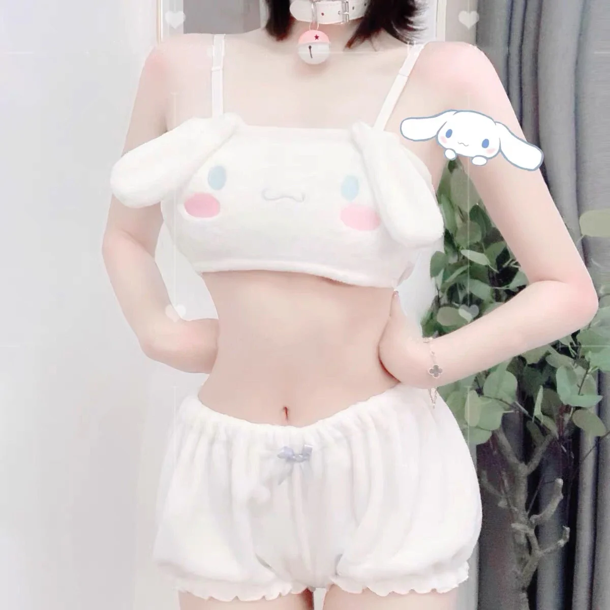 Cute big ears tube top set - Image 2