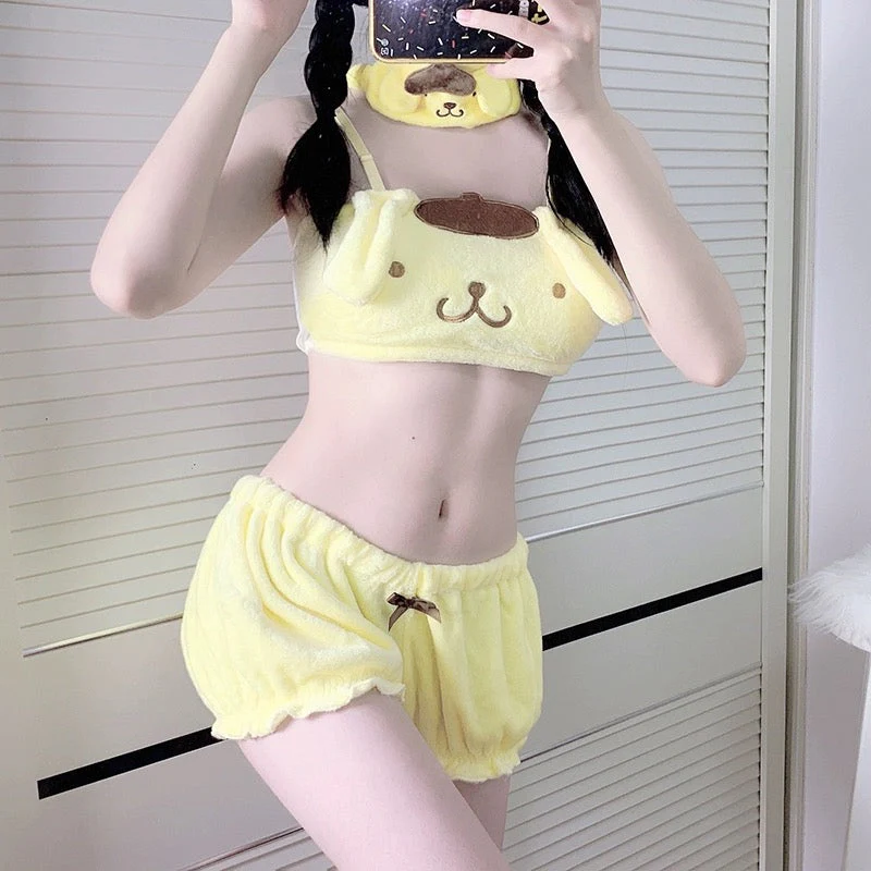 Cute big ears tube top set - Image 3