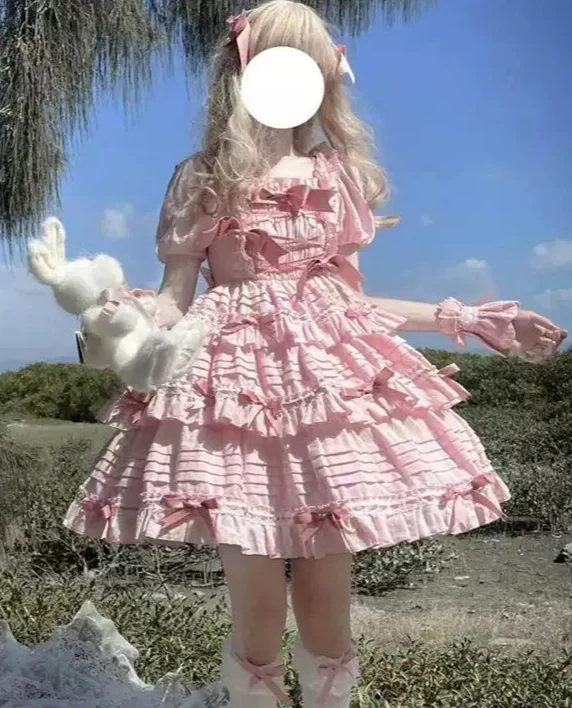 Cute Bow Lolita Princess Dress