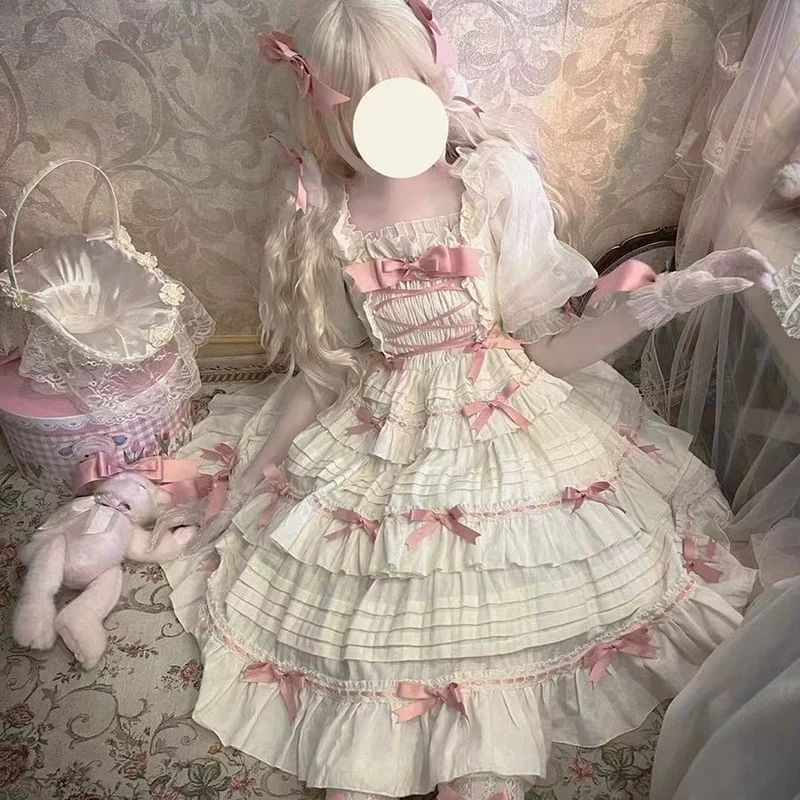 Cute Bow Lolita Princess Dress - Image 2