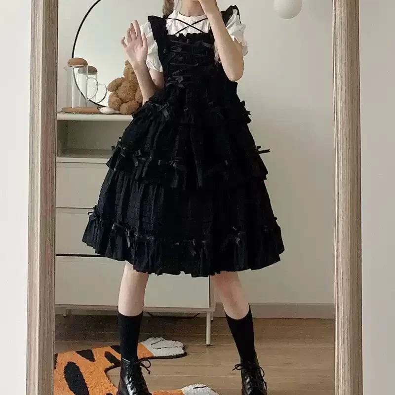 Cute Bow Lolita Princess Dress - Image 3