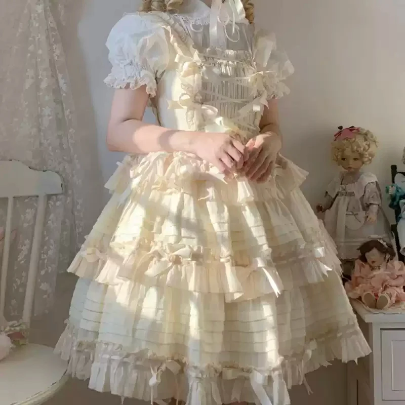 Cute Bow Lolita Princess Dress - Image 5