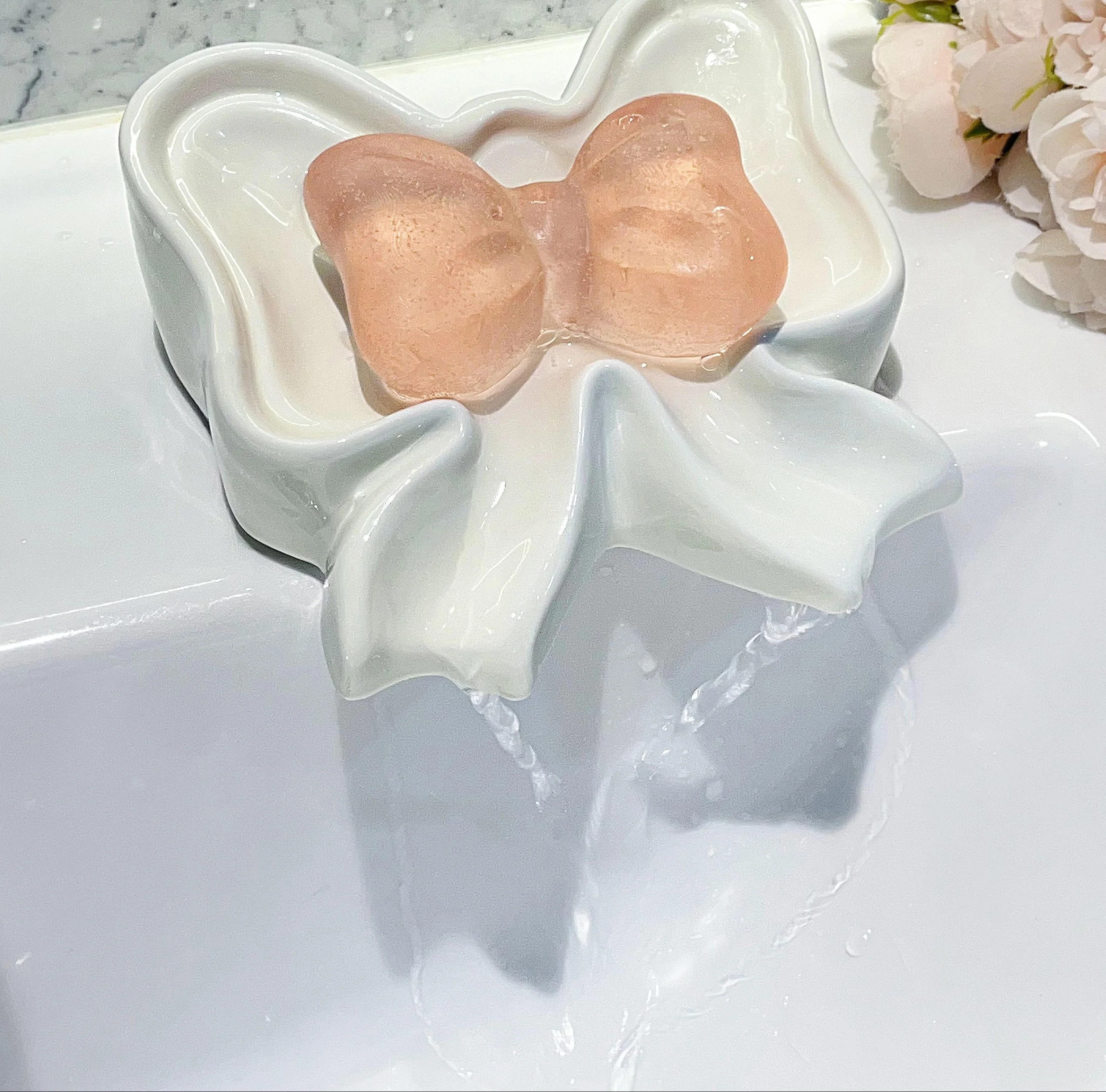 cute Bow soap box - Image 2