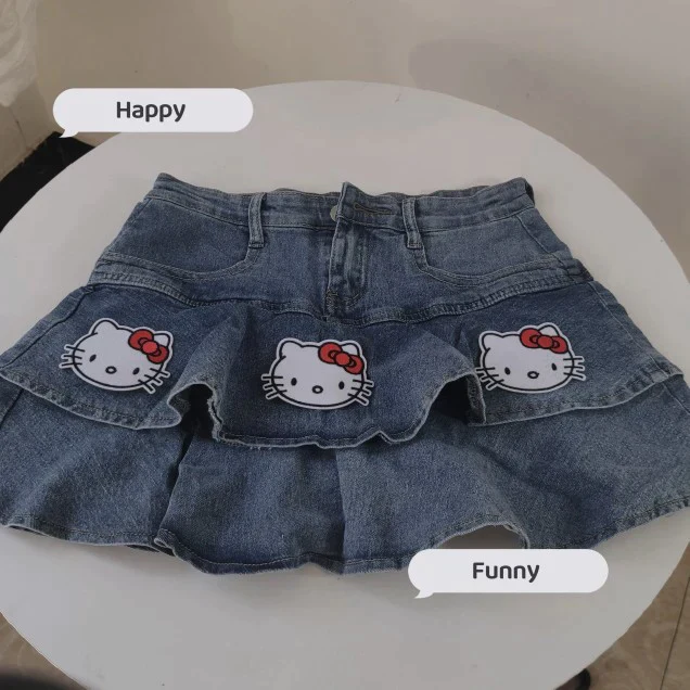 Cute denim suit - Image 8