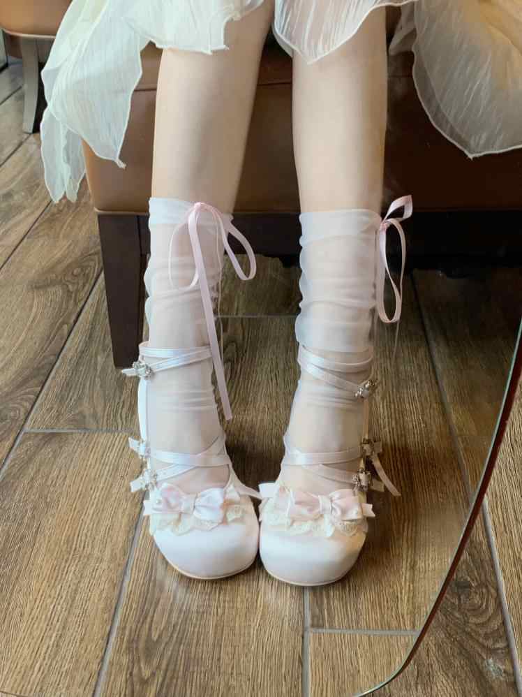 Cute Doll Mid-heeled Shoes - Image 3