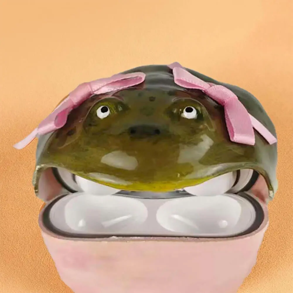 Cute Frog Airpods Case - Image 4