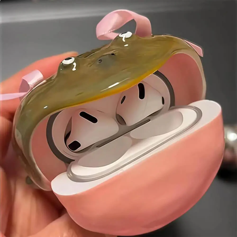 Cute Frog Airpods Case - Image 5