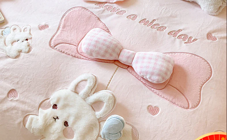 Cute girly bed sheet set of four - Image 5