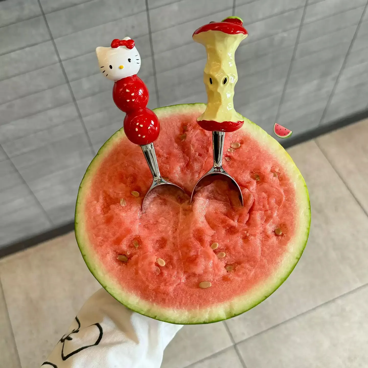 cute ice cream dessert spoon - Image 2