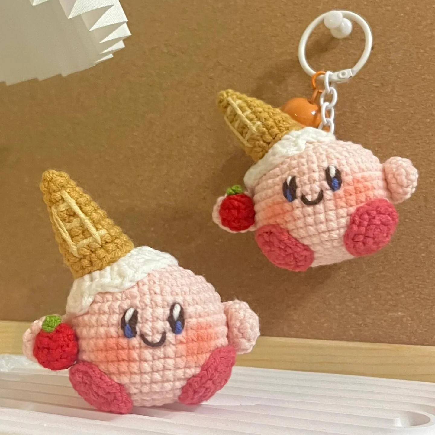 Cute keychain doll wool diy - Image 4