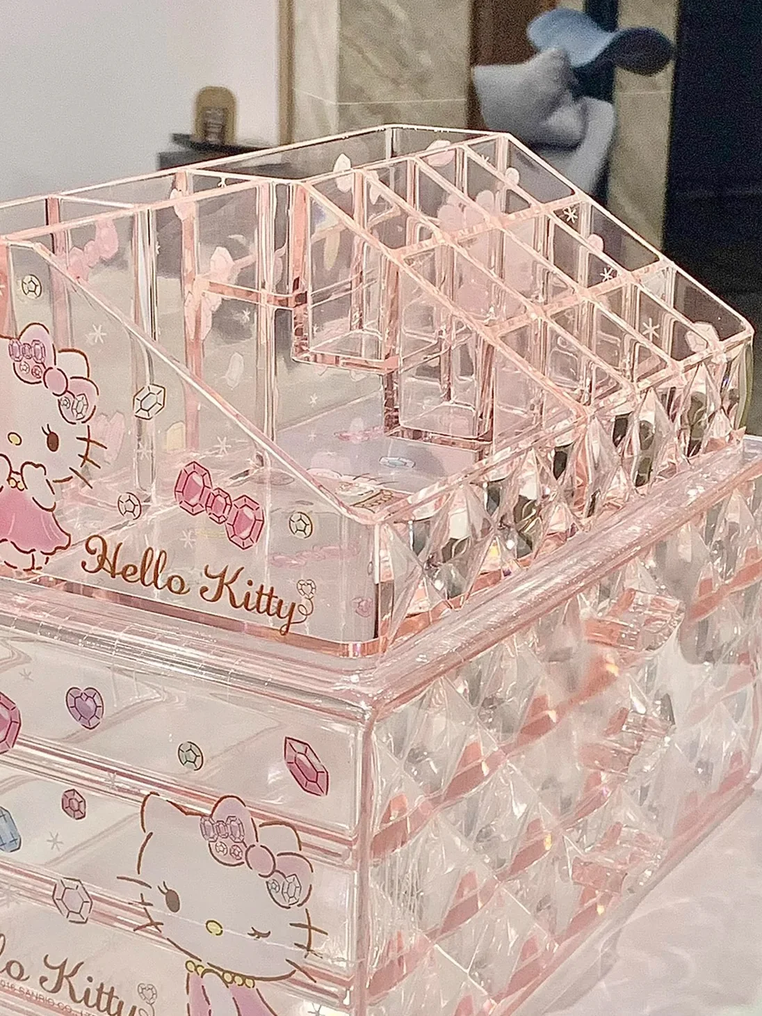 cute kitty acrylic storage box - Image 3