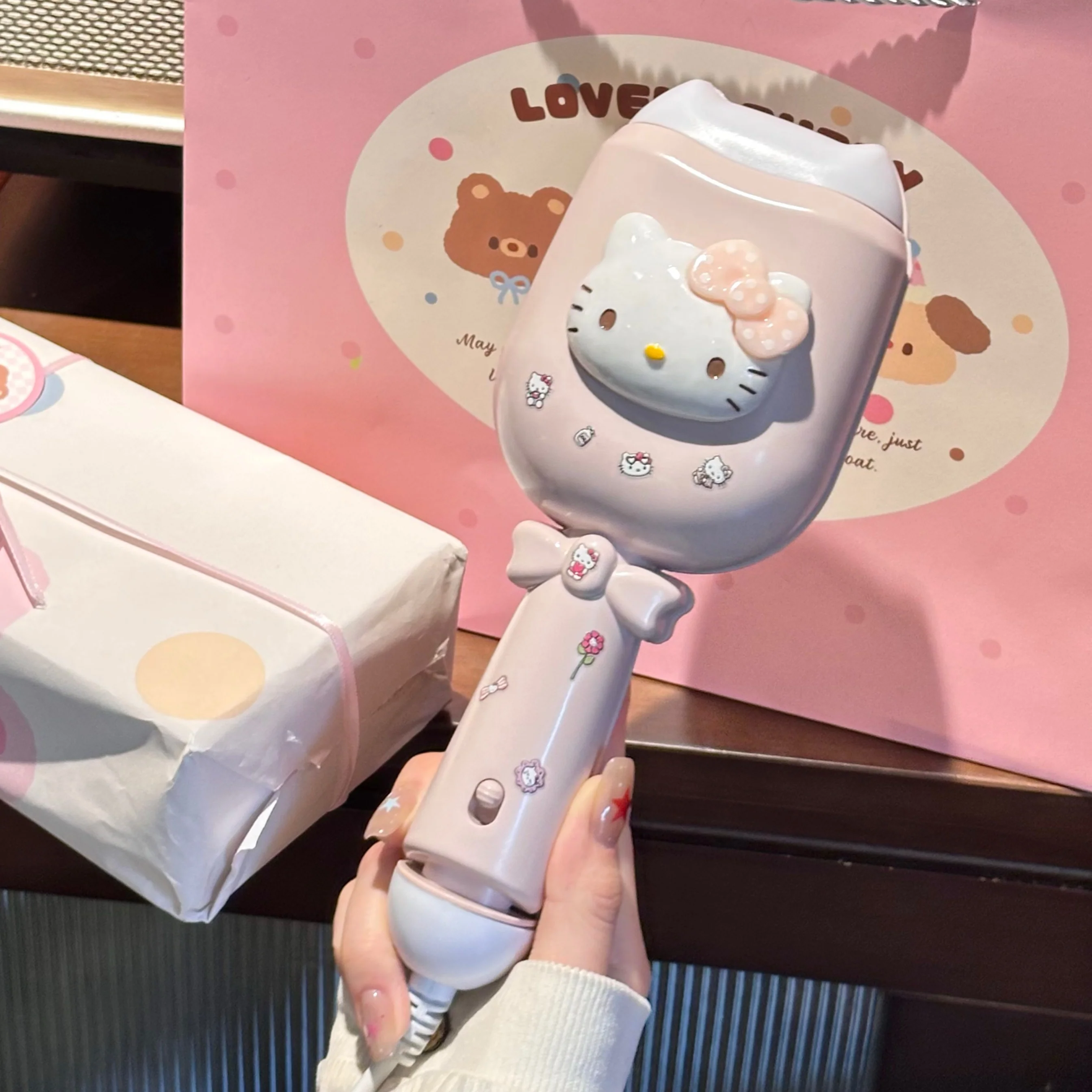 cute kitty claw egg roll splint perm - Image 2