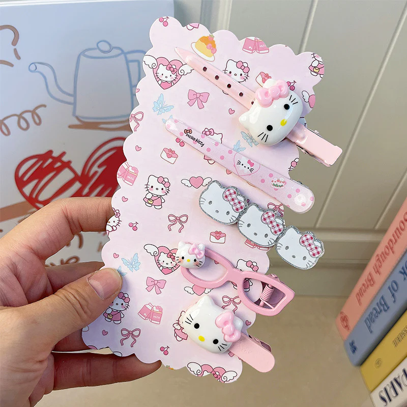 cute Kitty hair clip set - Image 2