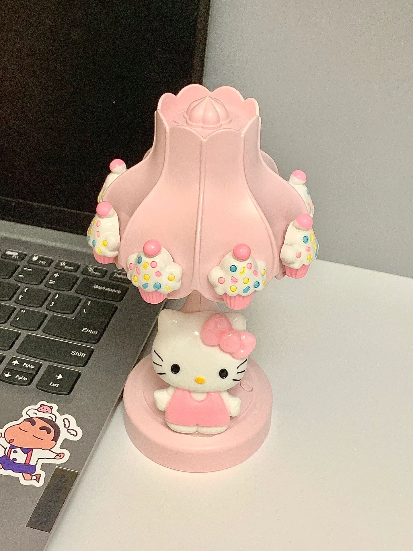 Cute Kitty Lotus Leaf Desk Lamp - Image 3