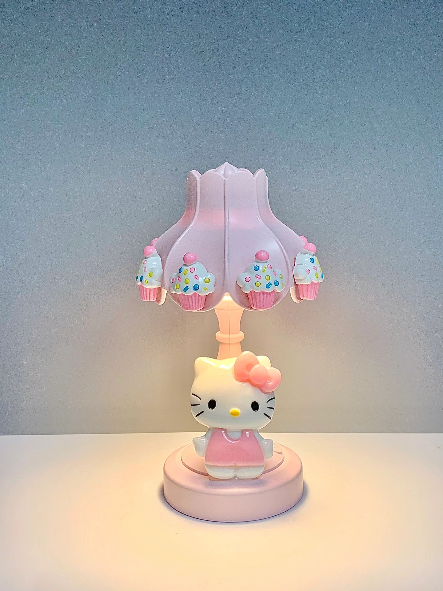 Cute Kitty Lotus Leaf Desk Lamp - Image 4