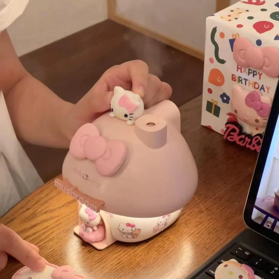 cute kitty mushroom humidifier - Image 3
