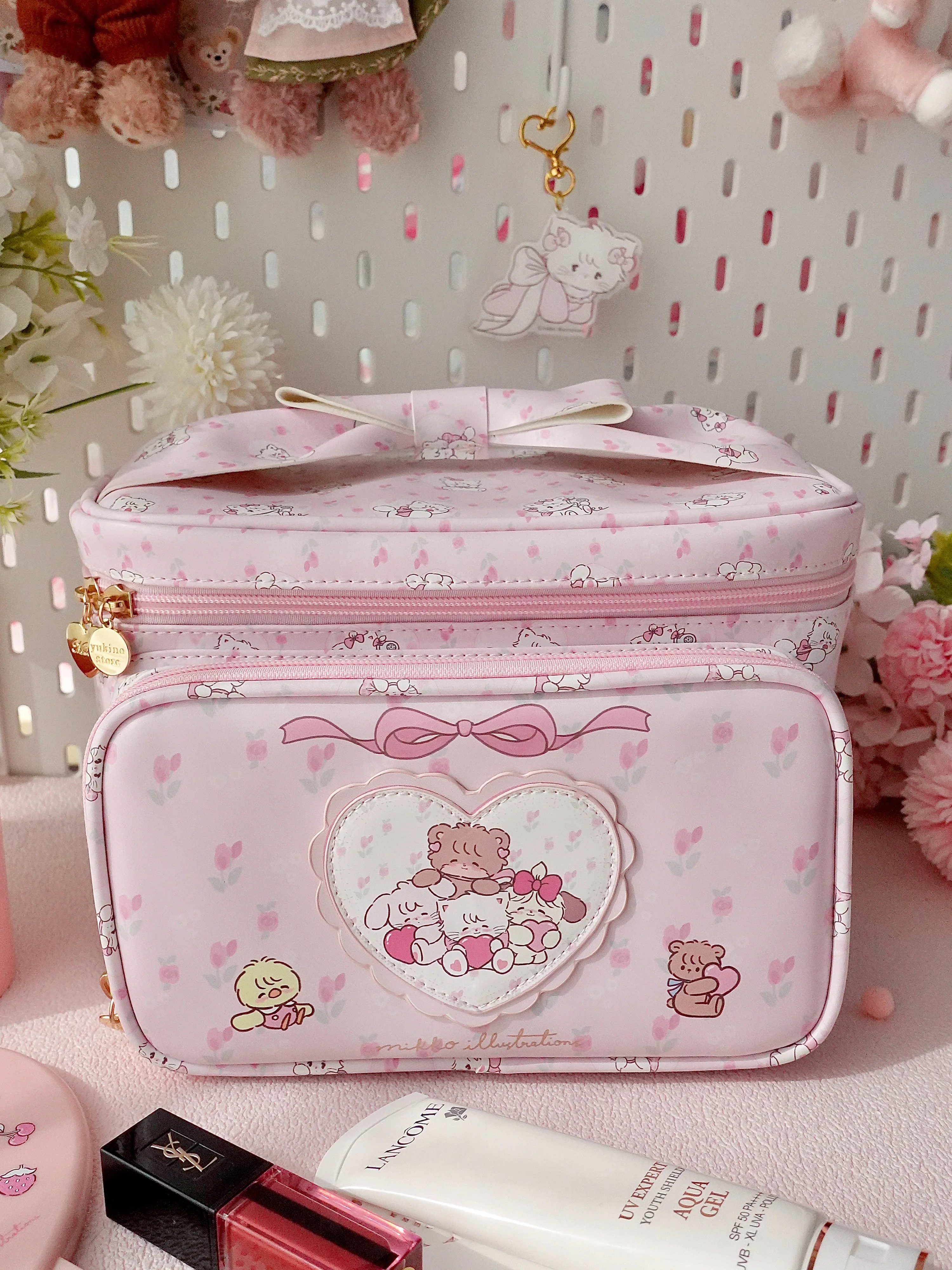 cute mikko large-capacity portable cosmetic bag - Image 6