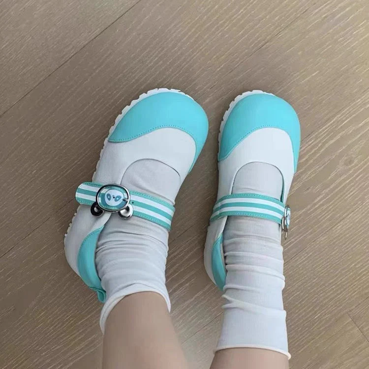 Cute Panda Flat Shoes - Image 40