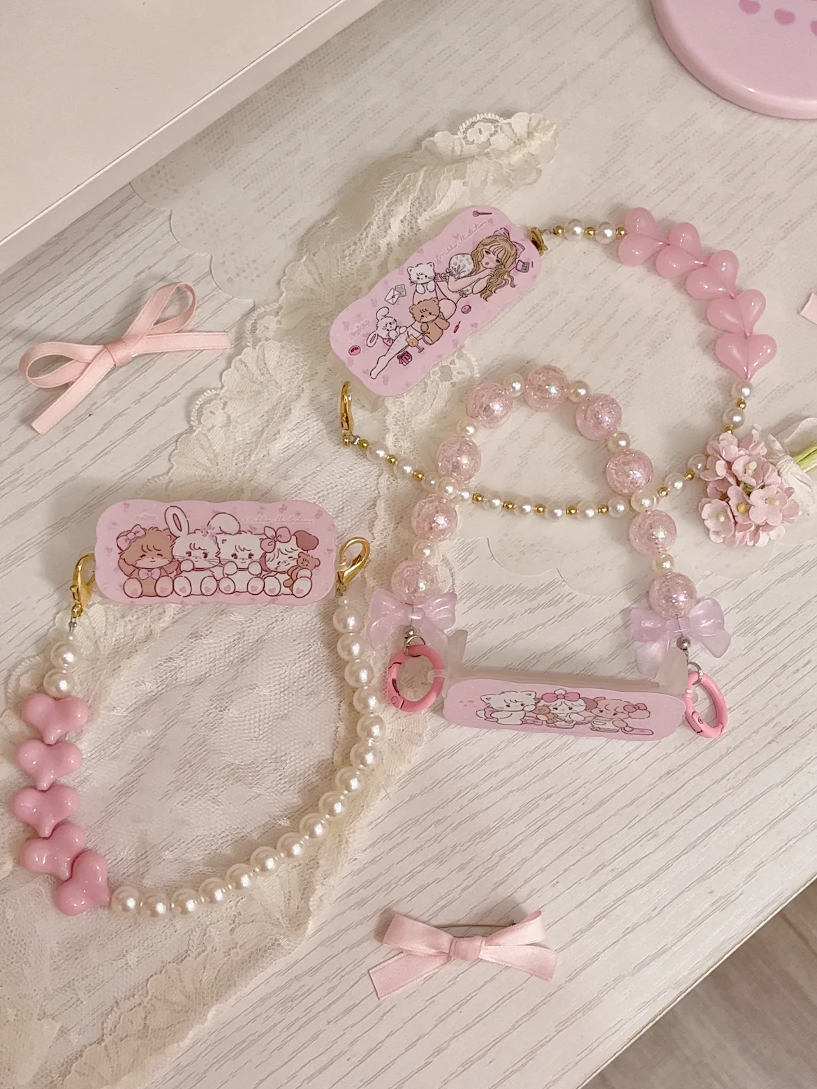cute portable anti-lost mobile phone decorative clip - Image 3