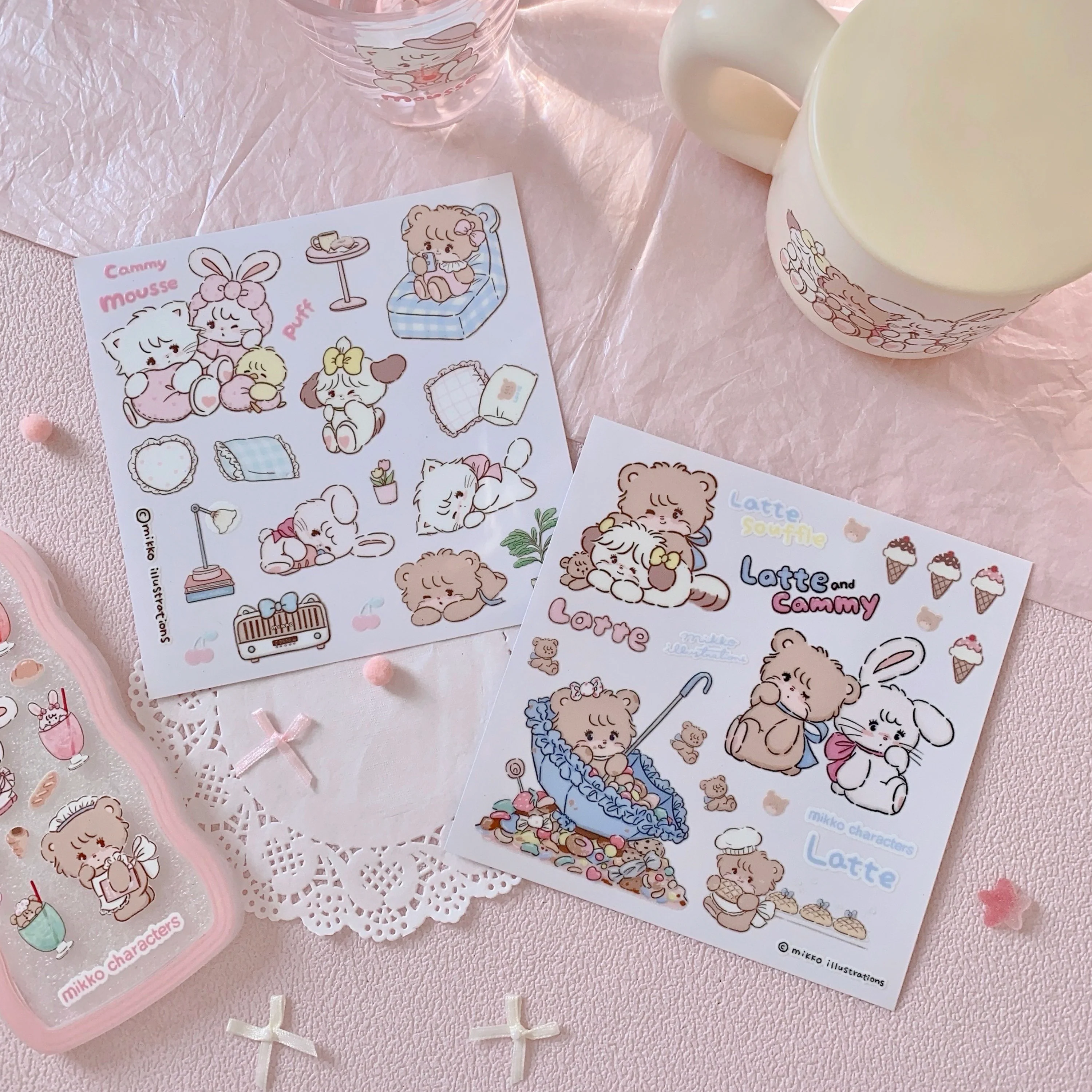 cute waterproof crystal stickers - Image 3