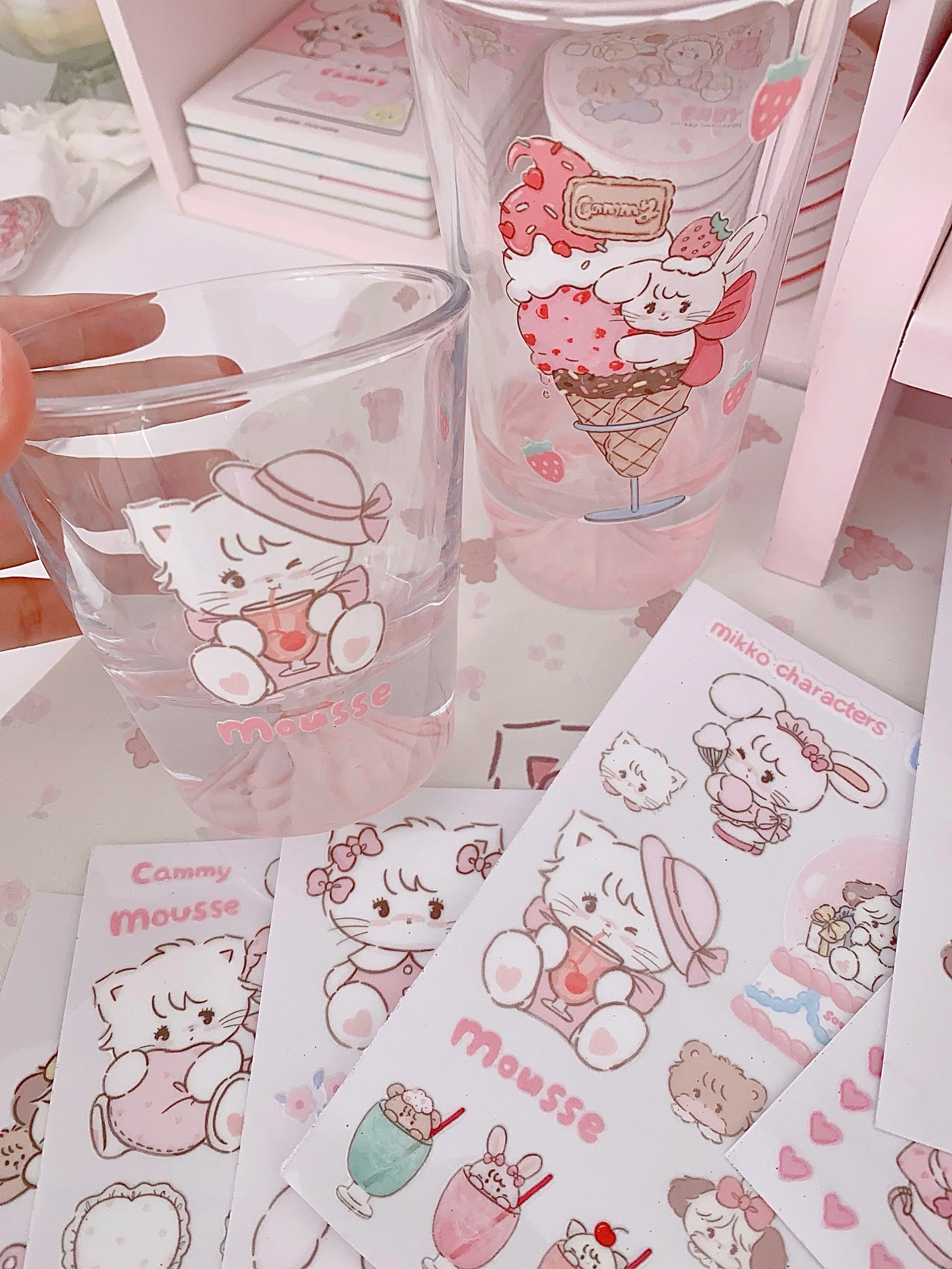 cute waterproof crystal stickers - Image 7