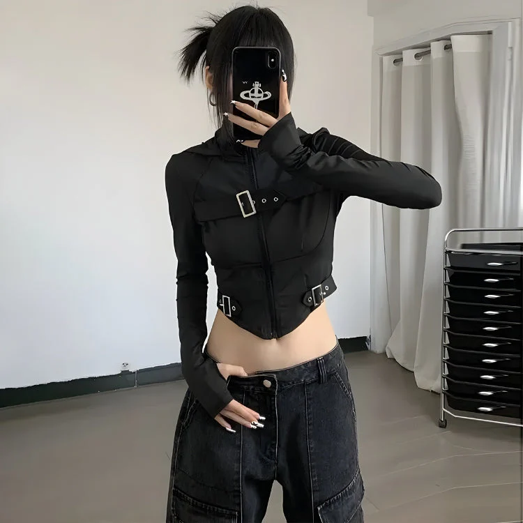 Cyberpunk Belted Define Jacket - Image 5
