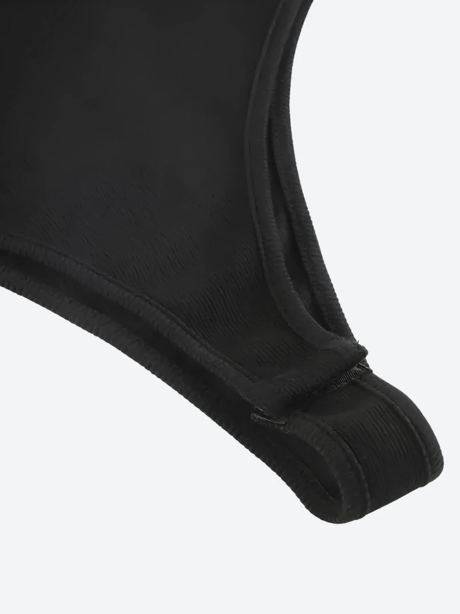 Cyberpunk Cut Out Corduroy Bodysuit - Image 6