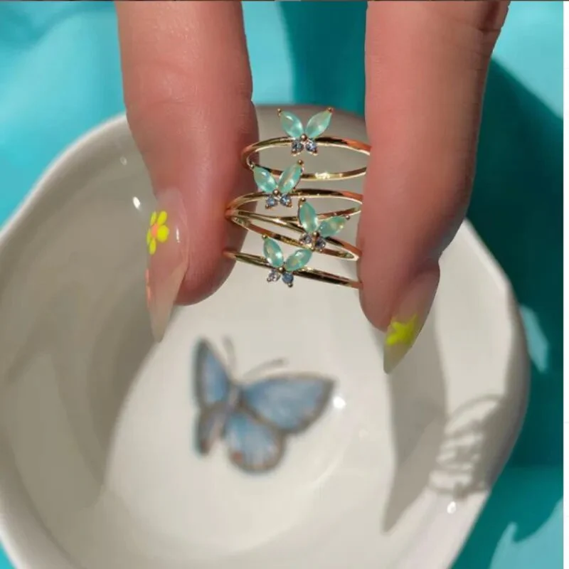 Dainty Stacking Babydoll Rings - Image 4