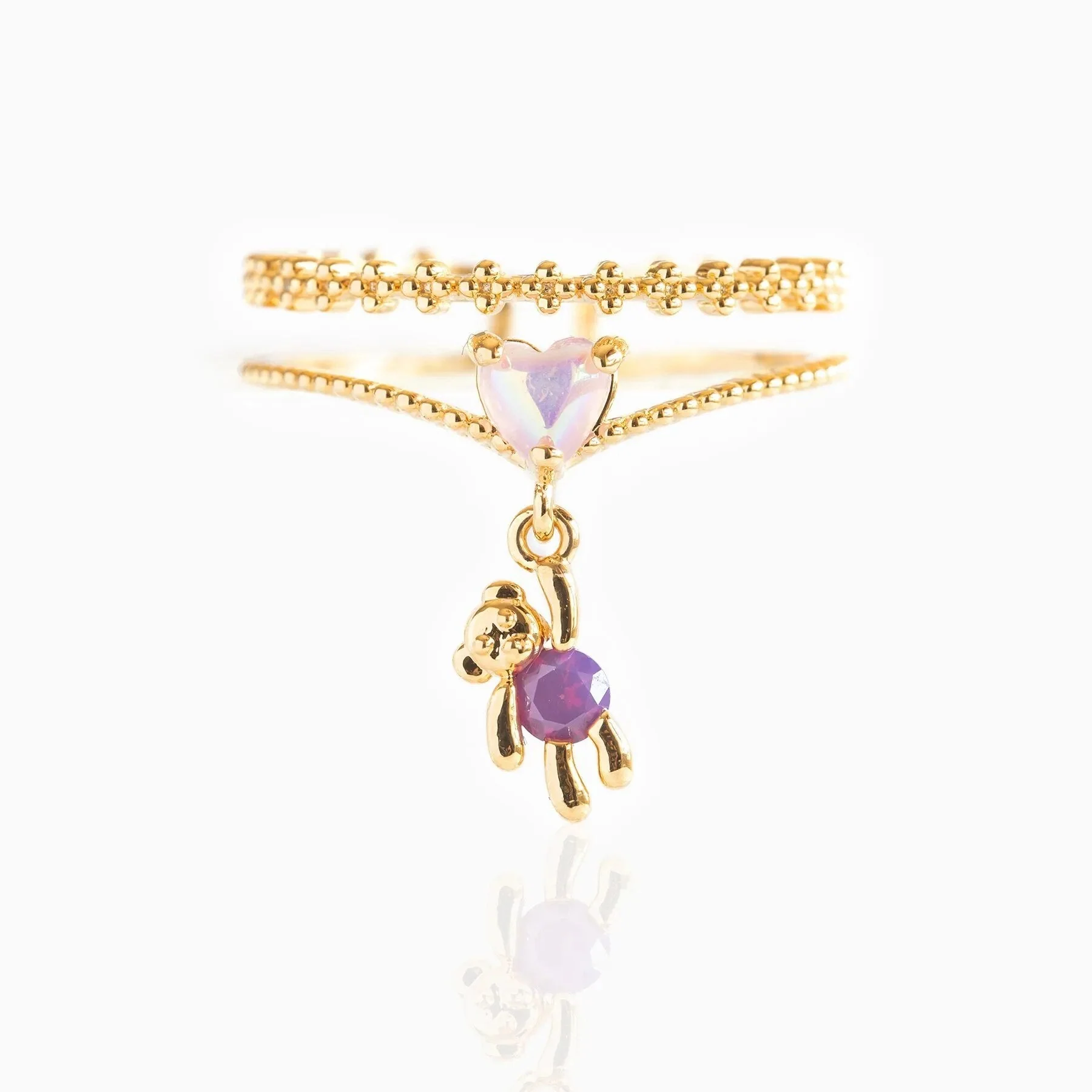 Dainty Stacking Babydoll Rings - Image 8