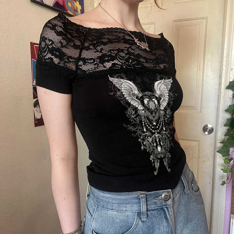 Dark Abby Lace Top - Image 3