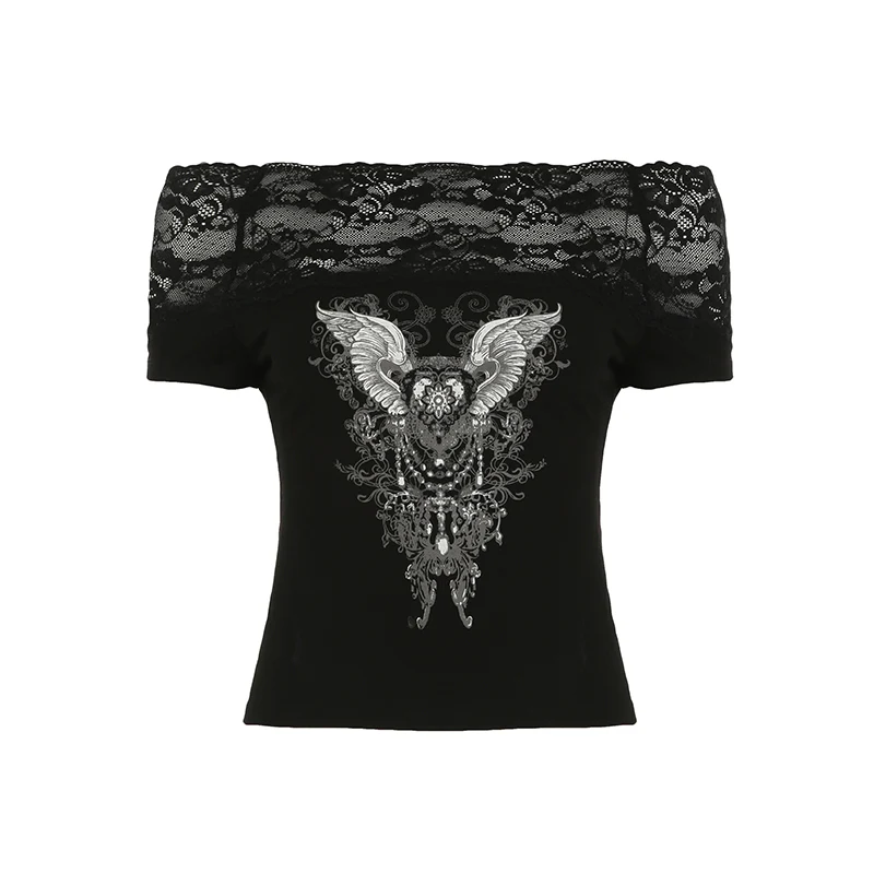 Dark Abby Lace Top - Image 5