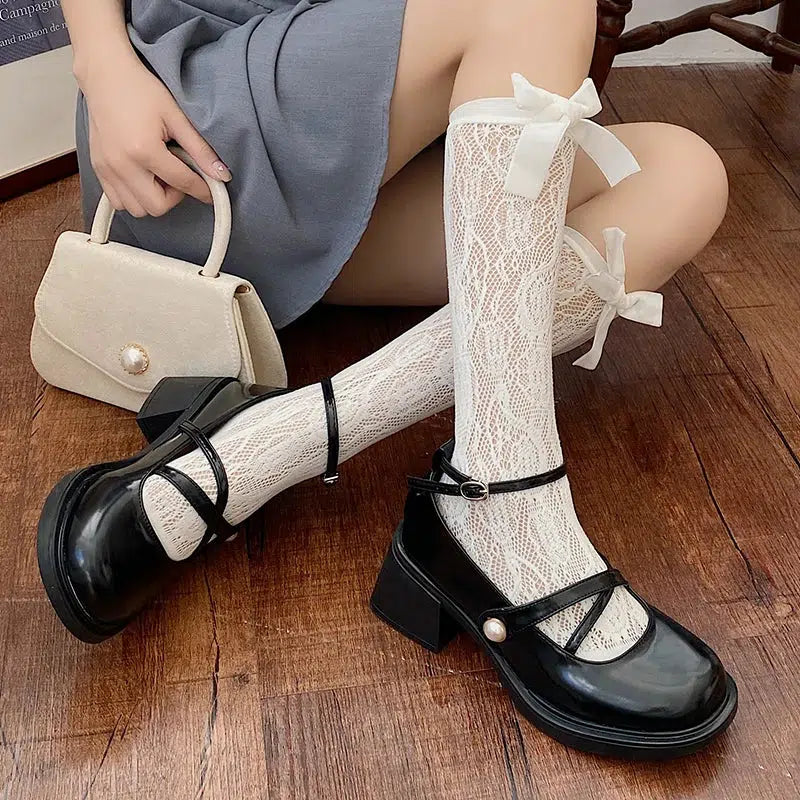 Dark Academia Mary Jane Shoes - Image 5